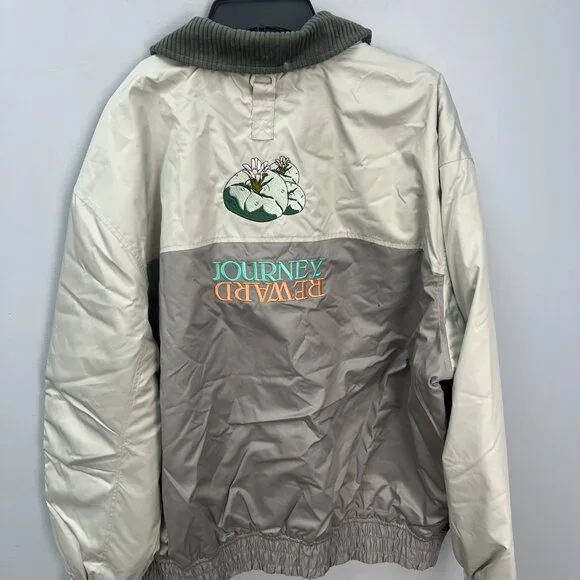 Nike Kyrie Protect Basketball Bomber Jacket Journey Reward DQ6119-010 Gray